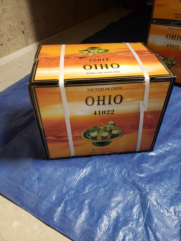 OHIO GREEN TEA , 10 KG