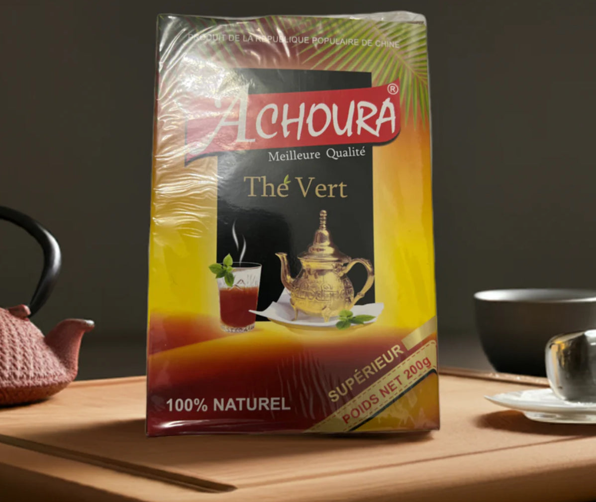 Achoura The Vert Green Tea - 200 g-Refreshing Vert Green Tea