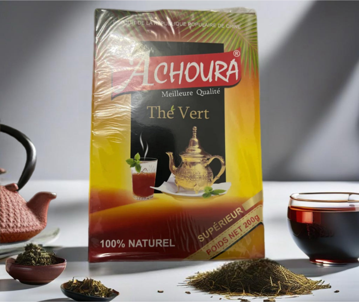 Achoura The Vert Green Tea - 200 g-Refreshing Vert Green Tea