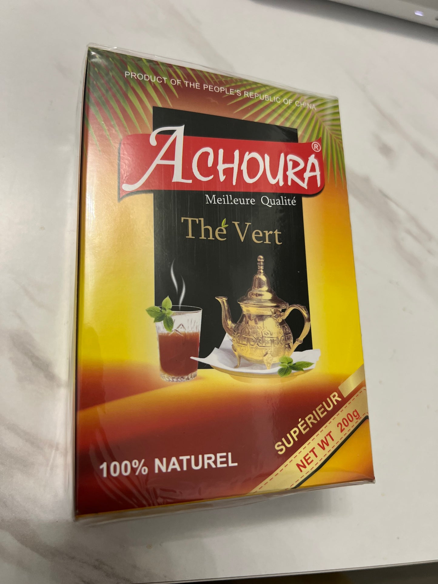 Achoura The Vert Green Tea - 200 g-Refreshing Vert Green Tea