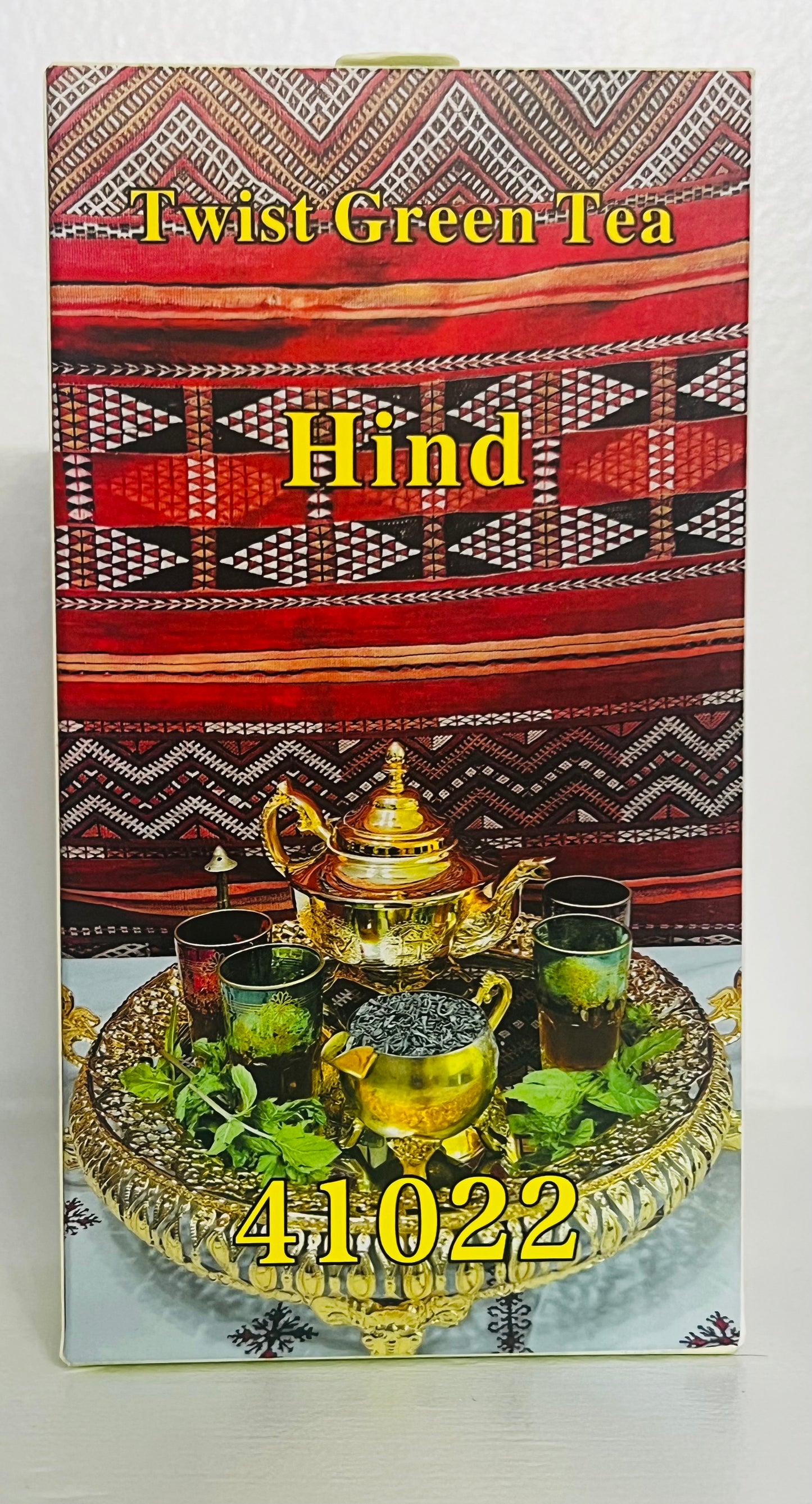 GREEN TEA HIND .HIND TWIST GREEN TEA, 250G GREEN TEA, MOROCCAN GREEN TEA 41022, MOROCCAN GREEN TEA CHAARA 41022