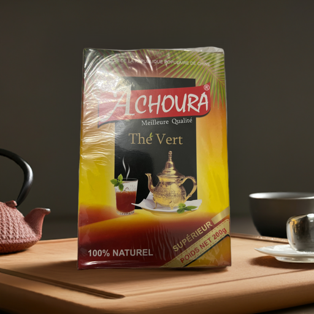 Achoura The Vert Green Tea - 200 g-Refreshing Vert Green Tea